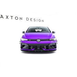 Maxton - Street Pro Lame Du Pare-Chocs Avant Volkswagen Golf R Mk8 Facelift Noir