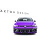 Maxton - Street Pro Lame Du Pare-Chocs Avant Volkswagen Golf R Mk8 Facelift Noir