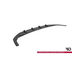 Maxton - Street Pro Lame Du Pare-Chocs Avant Volkswagen Golf R Mk8 Facelift Noir