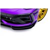 Maxton - Street Pro Lame Du Pare-Chocs Avant Volkswagen Golf R Hatchback Mk8 Facelift Noir + Rabats Brillant 