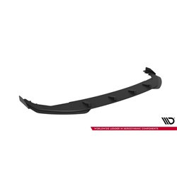 Maxton - Street Pro Lame Du Pare-Chocs Avant Volkswagen Golf R Hatchback Mk8 Facelift Noir + Rabats Brillant 