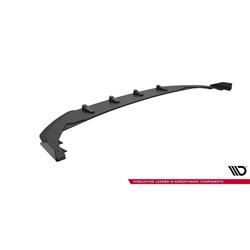 Maxton - Street Pro Lame Du Pare-Chocs Avant Volkswagen Golf R Hatchback Mk8 Facelift Noir + Rabats Brillant 