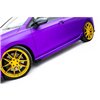 Maxton - Street Pro Rajouts Des Bas De Caisse Volkswagen Golf R Hatchback Mk8 / Mk8 Facelift Noir + Rabats Brillant