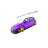 Maxton - Street Pro Rajouts Des Bas De Caisse Volkswagen Golf R Hatchback Mk8 / Mk8 Facelift Noir + Rabats Brillant 