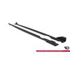 Maxton - Street Pro Rajouts Des Bas De Caisse Volkswagen Golf R Hatchback Mk8 / Mk8 Facelift Noir + Rabats Brillant 
