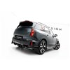 Maxton - Arriere Splitter (avec une barre verticale) Mini Countryman JCW U25