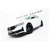 Maxton - Lame Du Pare-Chocs Avant Skoda Octavia Sportline Liftback / Combi Mk4 Facelift 