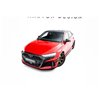 Maxton - Street Pro Lame Du Pare-Chocs Avant Audi RS3 Sportback 8Y Facelift Noir-Rouge