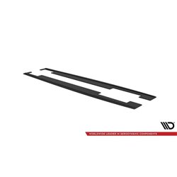 Maxton - Street Pro Rajouts Des Bas De Caisse Audi A7 RS7 Look C7 Noir