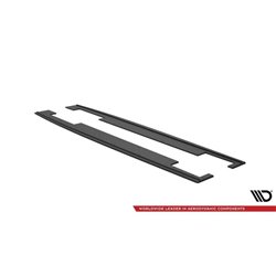 Maxton - Street Pro Rajouts Des Bas De Caisse Audi A7 RS7 Look C7 Noir