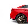 Maxton - Street Pro Central Diffuseur Arriere Audi RS3 Sedan 8Y Facelift Noir + Rabats Brillant 