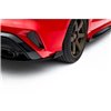 Maxton - Street Pro Central Diffuseur Arriere Audi RS3 Sedan 8Y Facelift Noir + Rabats Brillant 