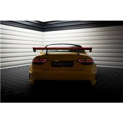 Maxton - Carbon Spoiler With Upper Swan Mounting + LED Audi A5 Coupe 8T