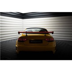 Maxton - Carbon Spoiler With Upper Swan Mounting + LED Audi A5 Coupe 8T
