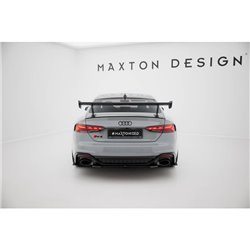 Maxton - Carbon Spoiler With External Brackets Uprights V.1 Audi A5 / A5 S-Line / S5 / RS5 Coupe F5 / F5 Facelift