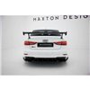 Maxton - Carbon Spoiler With External Brackets Uprights Audi A3 / A3 S-Line / S3 / RS3 Sedan 8V / 8V Facelift