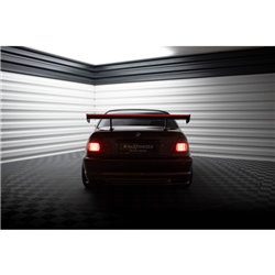 Maxton - Carbon Spoiler With Internal Brackets Uprights + LED BMW 3 Coupe E46