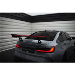 Maxton - Carbon Spoiler With Internal Brackets Uprights + LED BMW M3 G80 / M340i G20 / 3 M-Pack G20 / 3 Standard G20
