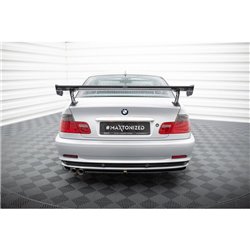 Maxton - Carbon Spoiler With External Brackets Uprights BMW 3 Coupe E46