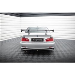Maxton - Carbon Spoiler With Internal Brackets Uprights BMW 3 Coupe E46