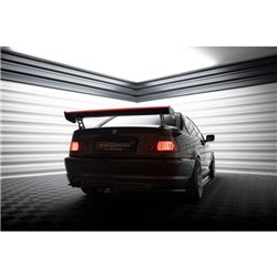 Maxton - Carbon Spoiler With External Brackets Uprights + LED BMW 3 Coupe E46