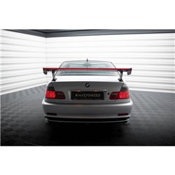 Maxton - Carbon Spoiler With External Brackets Uprights + LED BMW 3 Coupe E46