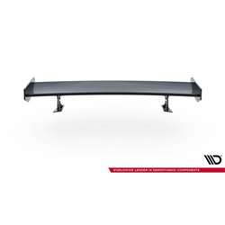 Maxton - Carbon Spoiler With External Brackets Uprights + LED BMW 3 Coupe E46