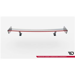 Maxton - Carbon Spoiler With External Brackets Uprights + LED BMW 3 Coupe E46