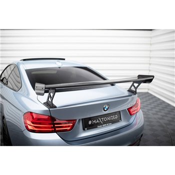 Maxton - Carbon Spoiler With External Brackets Uprights BMW 4 F32 / 4 F32 M-Pack Coupe