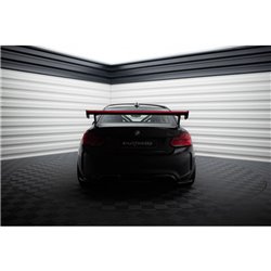 Maxton - Carbon Spoiler With External Brackets Uprights + LED BMW M2 F87 / 2 / 2 M-Pack F22