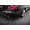 Maxton - Lames De Pare-Chocs Arrière Latérales Mercedes-Benz CLS C218 Noir Brillant