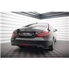 Maxton - Lames De Pare-Chocs Arrière Latérales Mercedes-Benz CLS C218 Noir Brillant