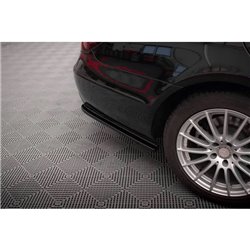 Maxton - Lames De Pare-Chocs Arrière Latérales Mercedes-Benz CLS C218 Noir Brillant