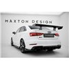 Maxton - Carbon Spoiler With Internal Brackets Uprights Audi A3 / A3 S-Line / S3 / RS3 Sedan 8V / 8V Facelift