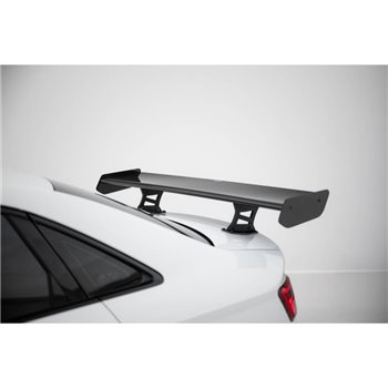 Maxton - Carbon Spoiler With Internal Brackets Uprights Audi A3 / A3 S-Line / S3 / RS3 Sedan 8V / 8V Facelift