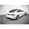 Maxton - LAME DU PARE CHOCS ARRIERE Tesla Model S Facelift Noir Brillant