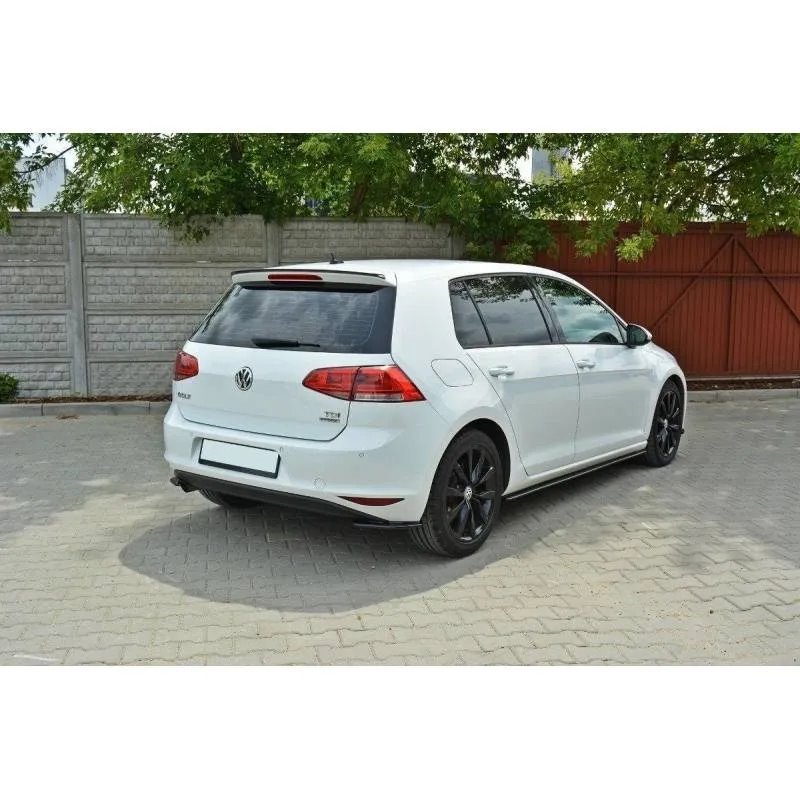 Maxton - LAME DU PARE CHOCS ARRIERE VW Golf Mk7 Standard Noir Brillant