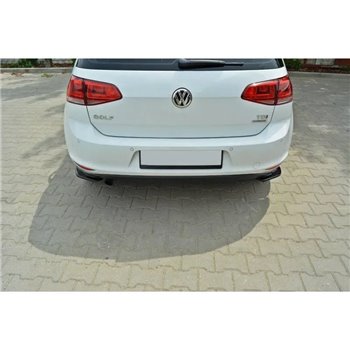 Maxton - LAME DU PARE CHOCS ARRIERE VW Golf Mk7 Standard Noir Brillant