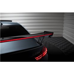 Maxton - Carbon Spoiler With External Brackets Uprights + LED BMW 4 F32 / 4 F32 M-Pack Coupe