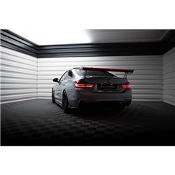 Maxton - Carbon Spoiler With External Brackets Uprights + LED BMW 4 F32 / 4 F32 M-Pack Coupe