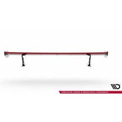 Maxton - Carbon Spoiler With External Brackets Uprights + LED BMW 4 F32 / 4 F32 M-Pack Coupe