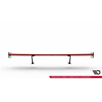 Maxton - Carbon Spoiler With Internal Brackets Uprights + LED BMW 3 / M3 Coupe E92