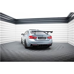 Maxton - Carbon Spoiler With Internal Brackets Uprights BMW 4 F32 / 4 F32 M-Pack Coupe