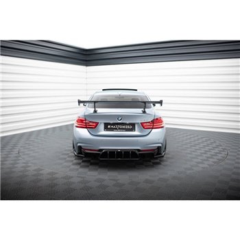 Maxton - Carbon Spoiler With Internal Brackets Uprights BMW 4 F32 / 4 F32 M-Pack Coupe