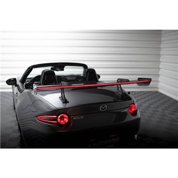 Maxton - Carbon Spoiler With Upper Swan Mounting + LED Mazda MX-5 ND (Mk4)