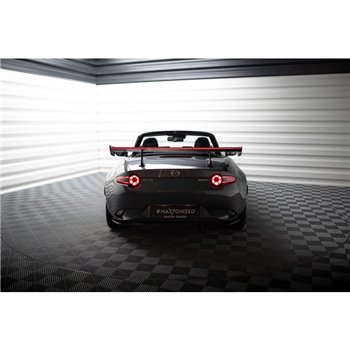 Maxton - Carbon Spoiler With Upper Swan Mounting + LED Mazda MX-5 ND (Mk4)