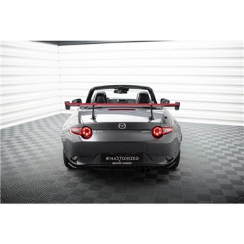 Maxton - Carbon Spoiler With Upper Swan Mounting + LED Mazda MX-5 ND (Mk4)