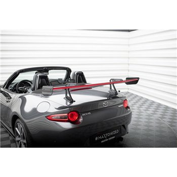 Maxton - Carbon Spoiler With Upper Swan Mounting + LED Mazda MX-5 ND (Mk4)