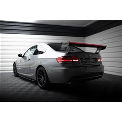 Maxton - Carbon Spoiler With External Brackets Uprights + LED BMW 3 / M3 Coupe E92