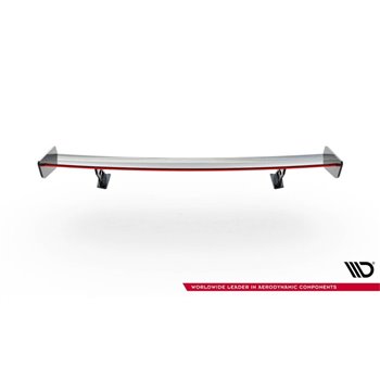 Maxton - Carbon Spoiler With External Brackets Uprights + LED BMW 3 / M3 Coupe E92